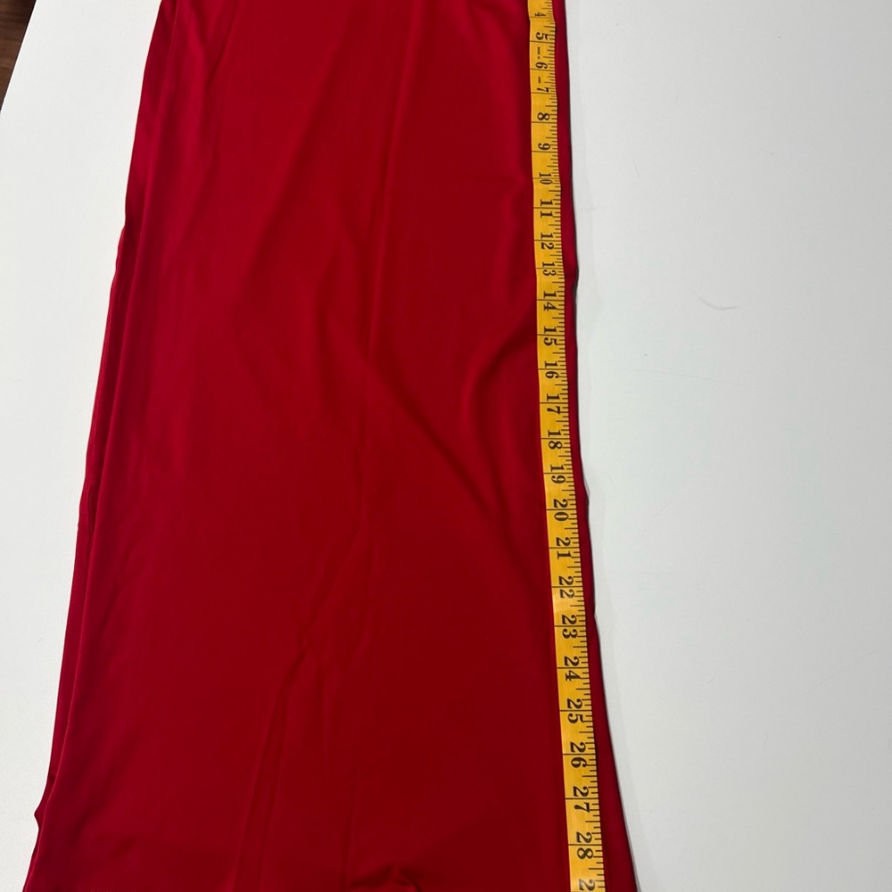AROLINA  Red stretch yoga Women's Pants wide‎ leg gym. - Picture 14 of 16